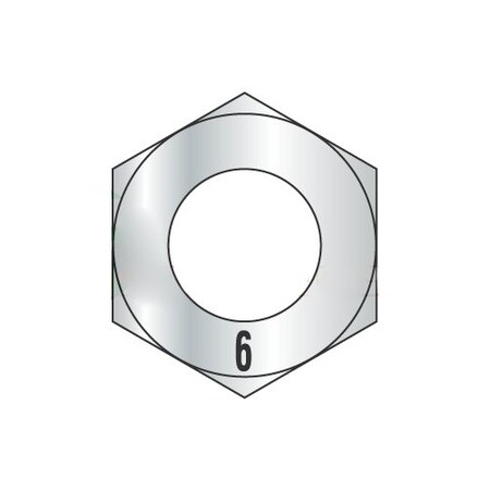 M2-0.4 Finished Hex Nuts/Class 6 / Zinc / DIN934 (Carton: 15,000 pcs)